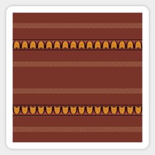 Ancient Greek Pattern #3 Sticker